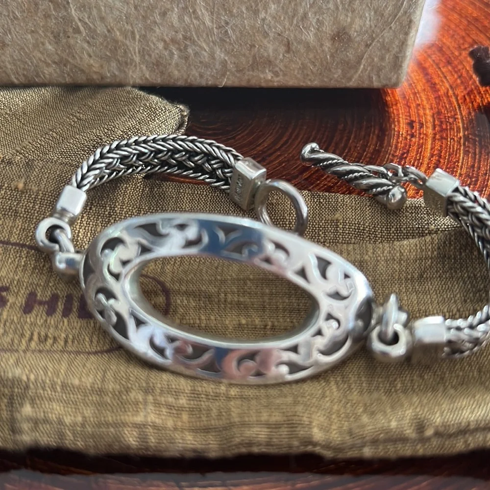 Lois Hill Bracelet Sz Med, SS 925 - Picture 4 of 4